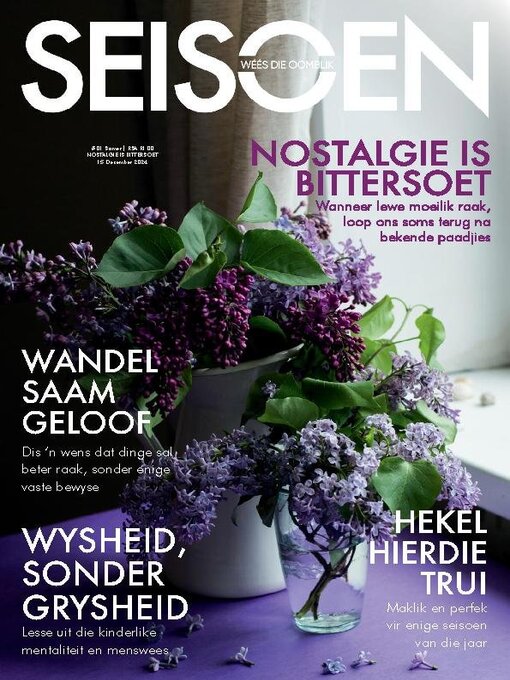 Title details for Seisoen Magazine by Seisoen Tydskrif - Available